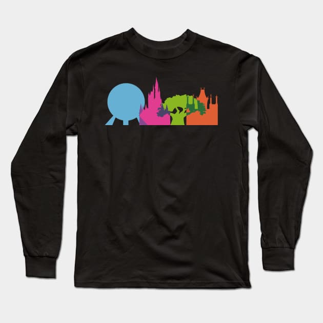 The Magic Icons Long Sleeve T-Shirt by Lunamis